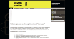 Desktop Screenshot of grootegast.amnesty.nl