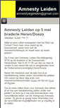 Mobile Screenshot of leiden.amnesty.nl