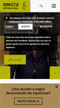 Mobile Screenshot of es.amnesty.org