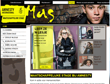 Tablet Screenshot of mas.amnesty.nl