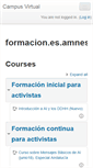 Mobile Screenshot of formacion.es.amnesty.org