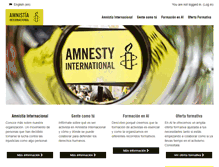 Tablet Screenshot of formacion.es.amnesty.org