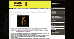 Desktop Screenshot of hoofddorp.amnesty.nl